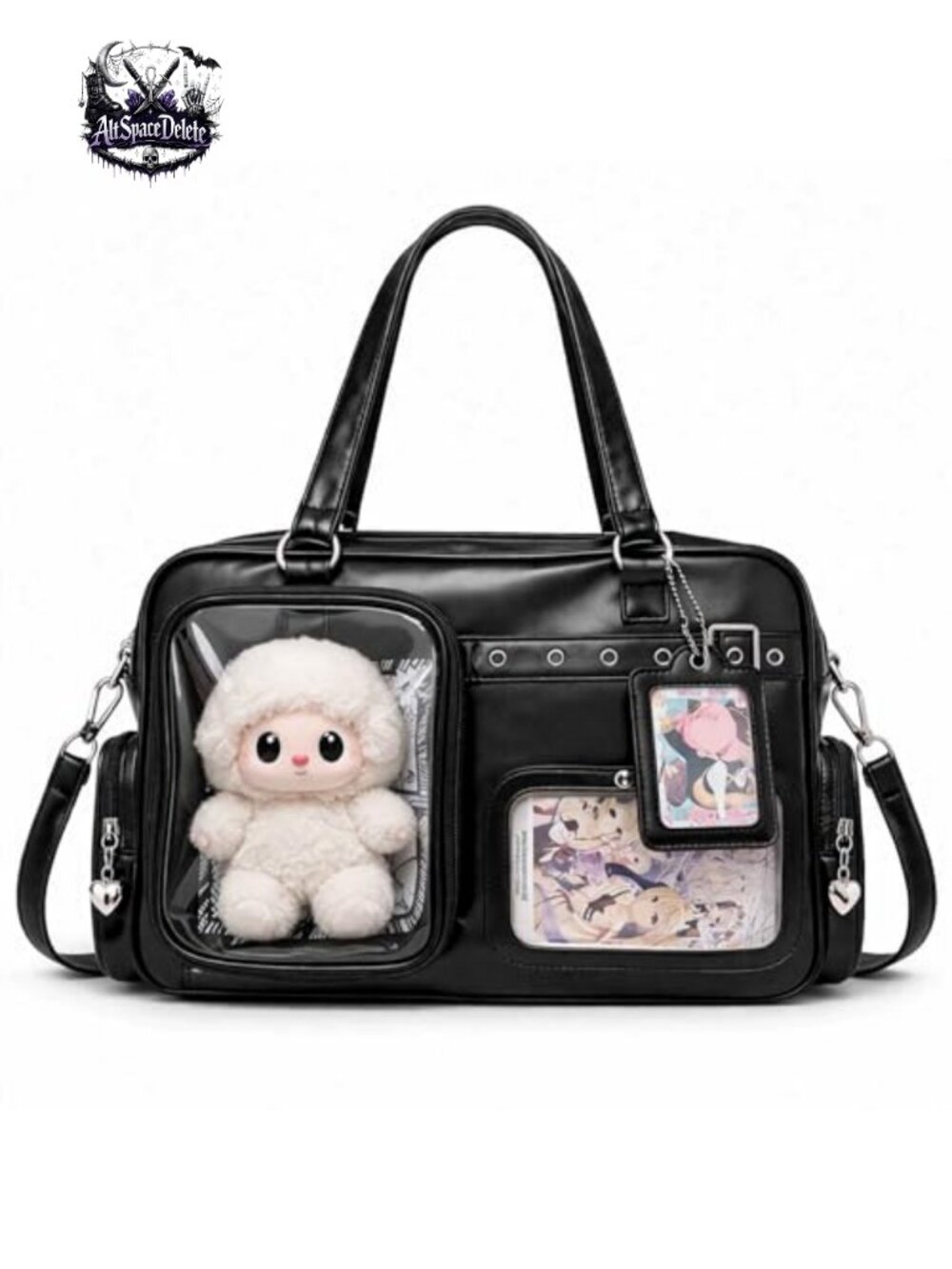 Ita Bag Crossbody Japanese Messenger Pin Display Bag